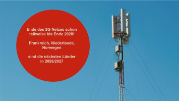 Abschaltung 2G Netz in Europa