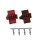 DTCO Anschluss Kit incl. C-Stecker (rot), D Stecker (braun) und 4 Pins (1 Set)